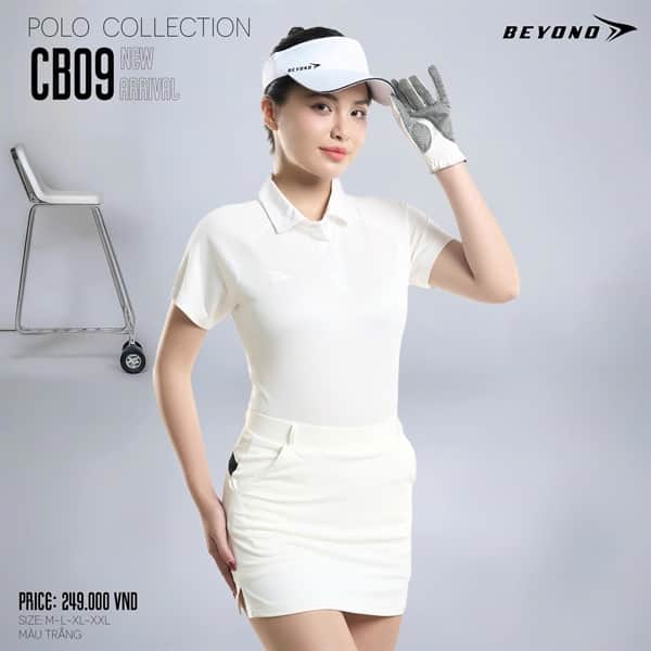 ÁO POLO THỂ THAO NỮ CB09 BEYONO