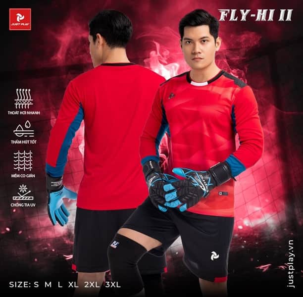 Thủ môn Fly-Hi II đỏ