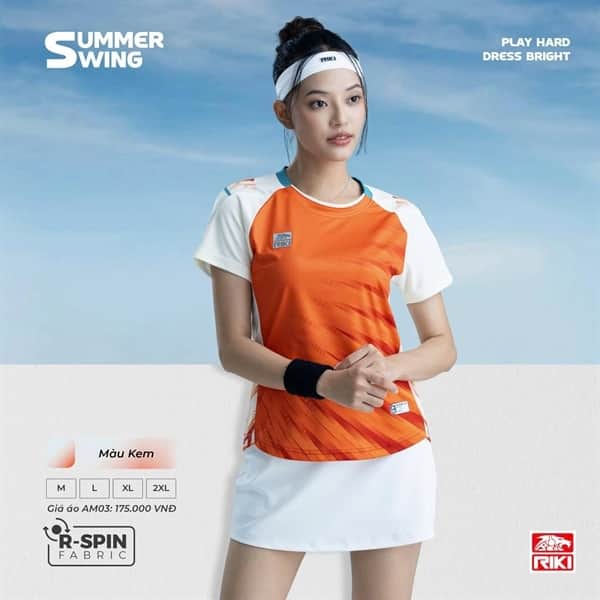 ÁO THỂ THAO SUMMER WING AM03 NỮ RIKI