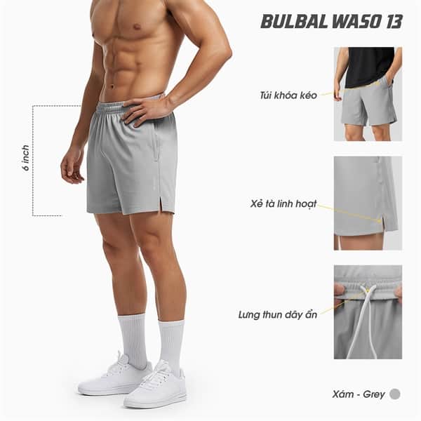 QUẦN SHORT WASO 13 BULBAL