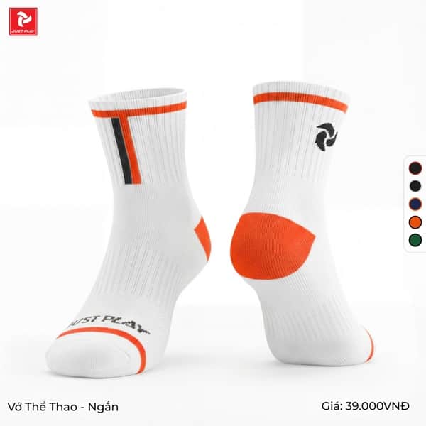 Vớ thể thao Just Play ngắn JPPK02S
