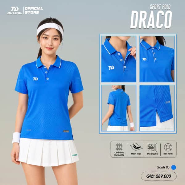 ÁO POLO NỮ DRACO BULBAL