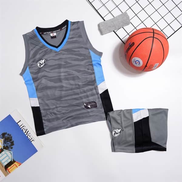 Bóng rổ Jumper trẻ em - xám