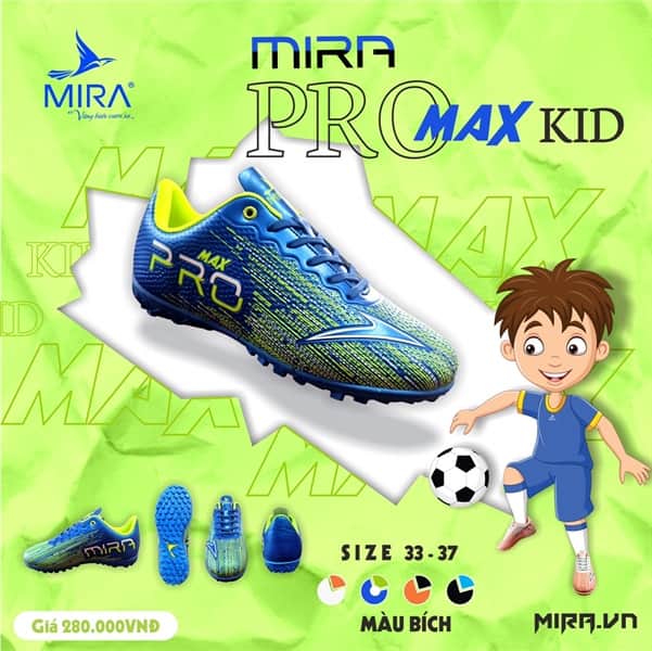 GIÀY MIRA PROMAX TRẺ EM BÍCH