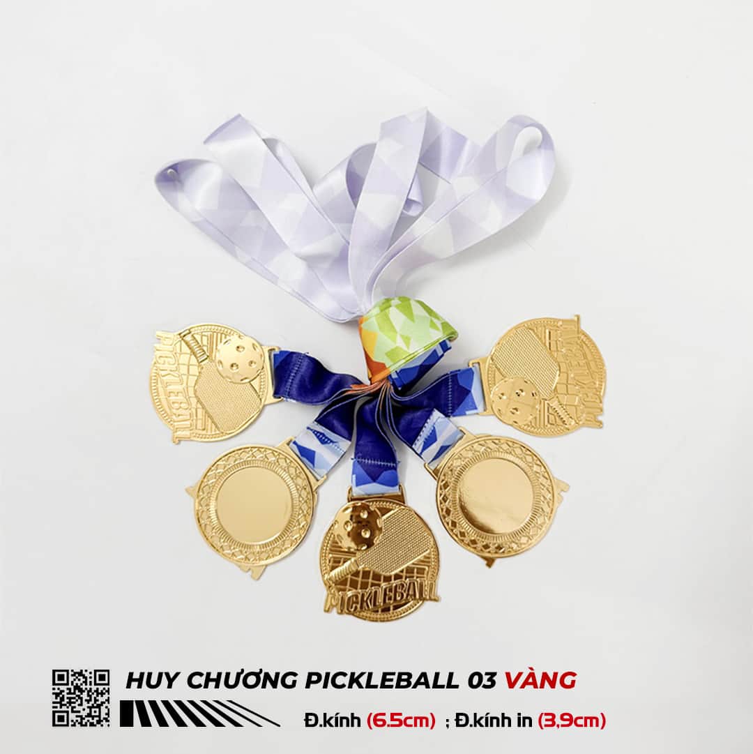 Huy chương Pickleball 03